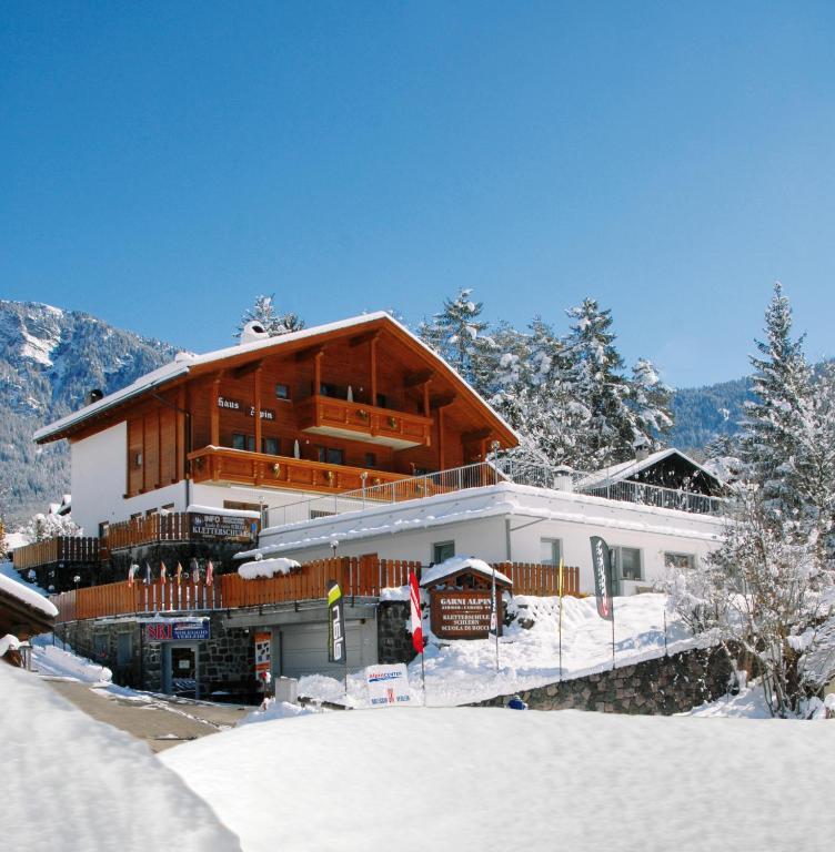 Garni Alpin Hotel Siusi Bagian luar foto