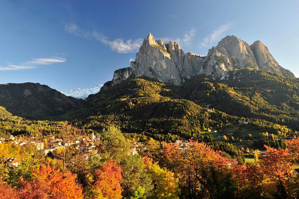 Garni Alpin Hotel Siusi Bagian luar foto